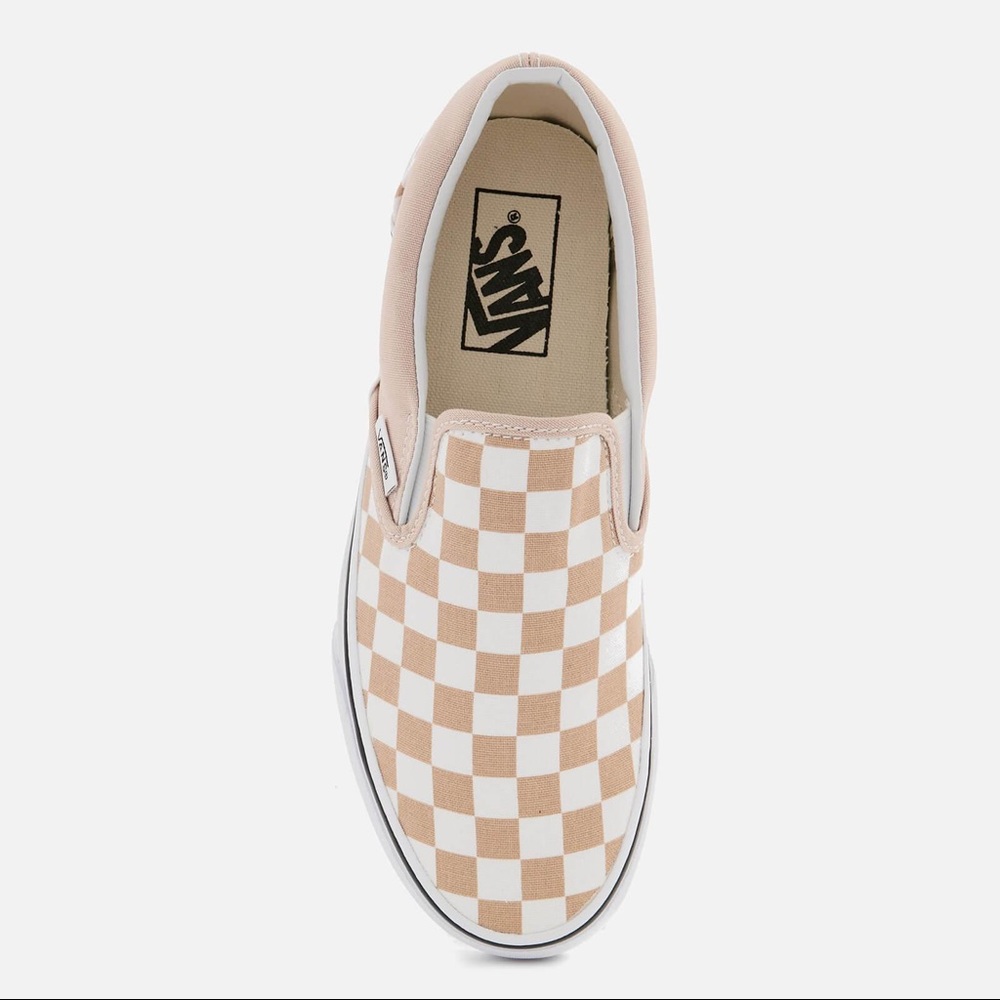 VANS - nude/fawn checkered